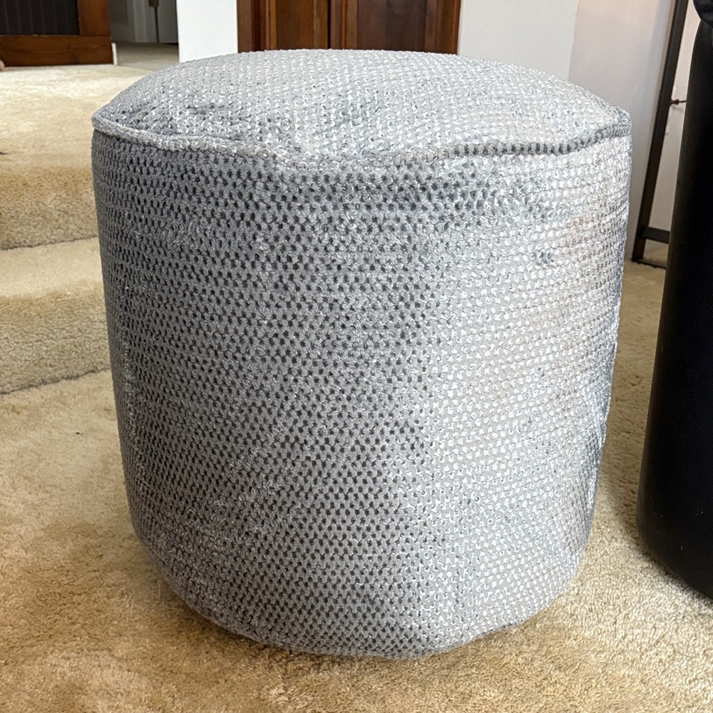 🪷NWOT Sorra Home Corded Pouf Cushion - Sutherland Moment 20x20x18 - Picture 6 of 7